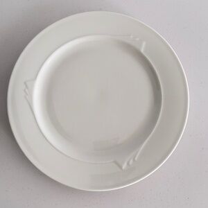 Milford by HOMER LAUGHLIN (Ameriwhite) Dinner Plate All White Discontinued Piece